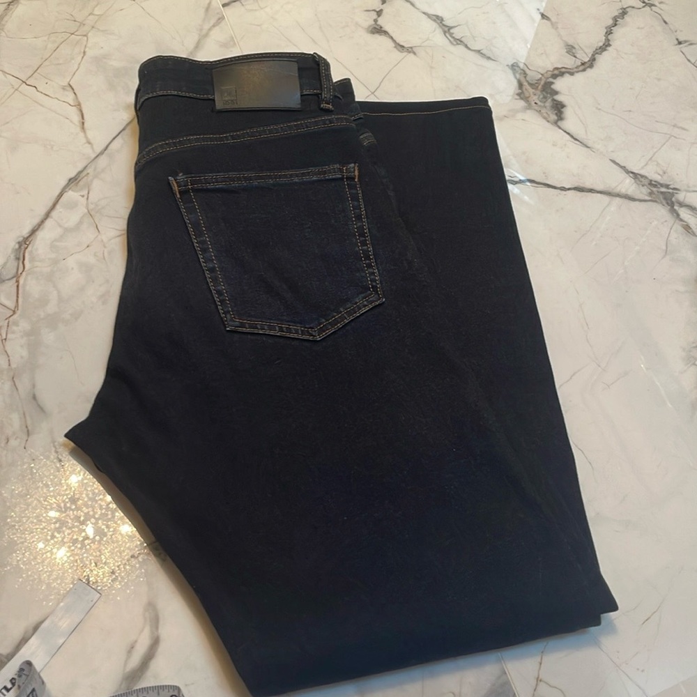 DL1961 AVERY Modern Straight Prime Dark Jeans